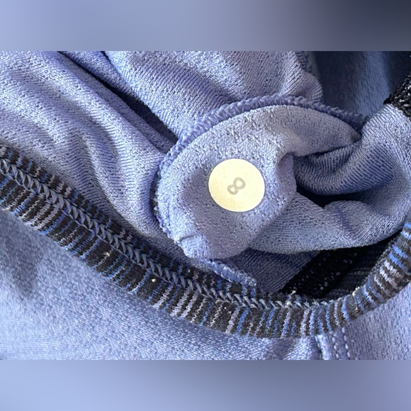 Lululemon Blue Racer Back No limit Tank Size 8 - Picture 4 of 7